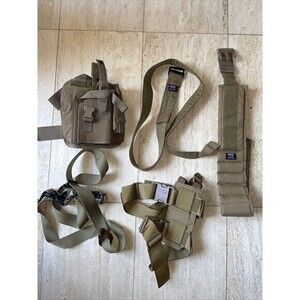 tactical gear: BDS padded pistal belts,  hoister‎ ACW1 & Stealth warror strap